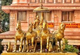 ISKCON Temple Noida statue